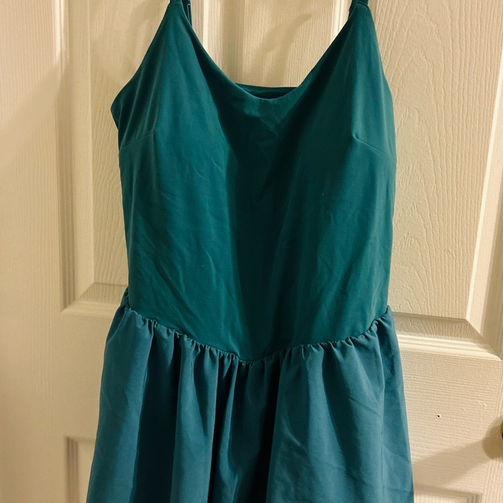 JoyLab Teal Activewear dress